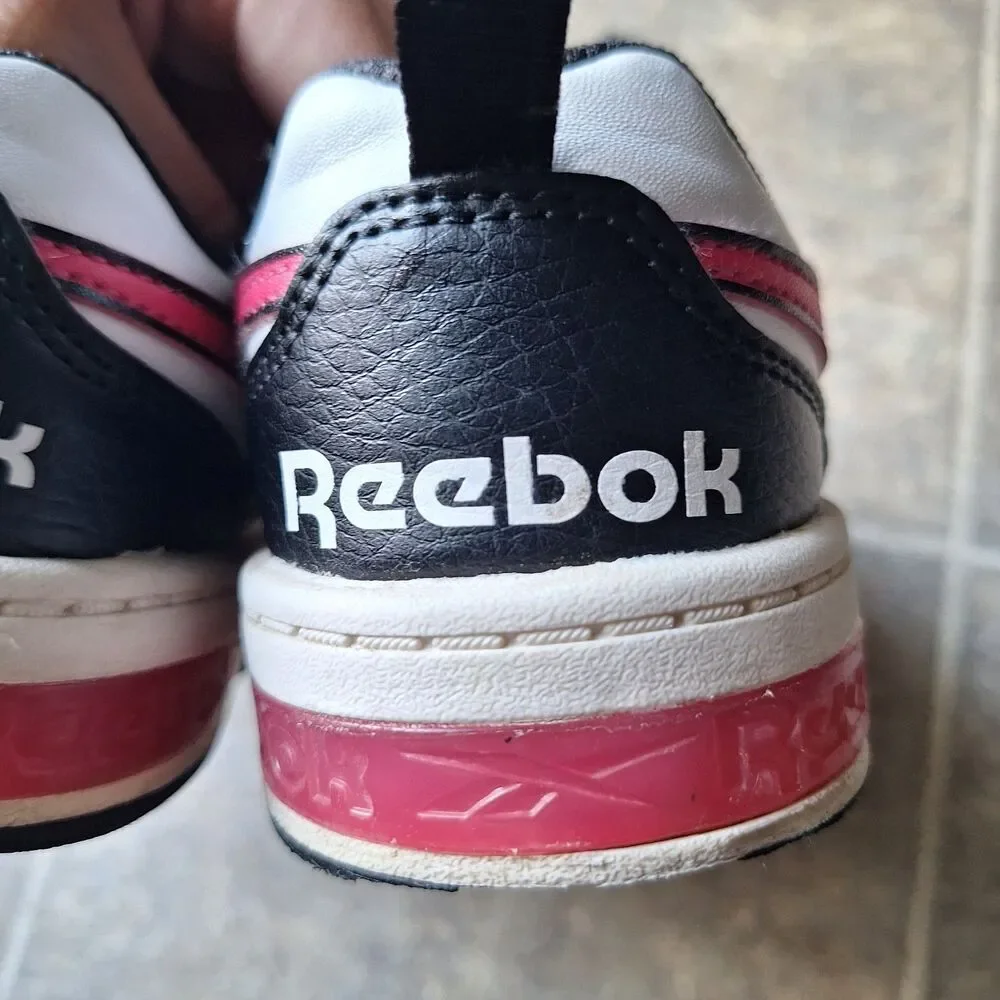 Reebok Royal Prime Step N Flash Kids Girls Sneakers Pink White Black US 13.5